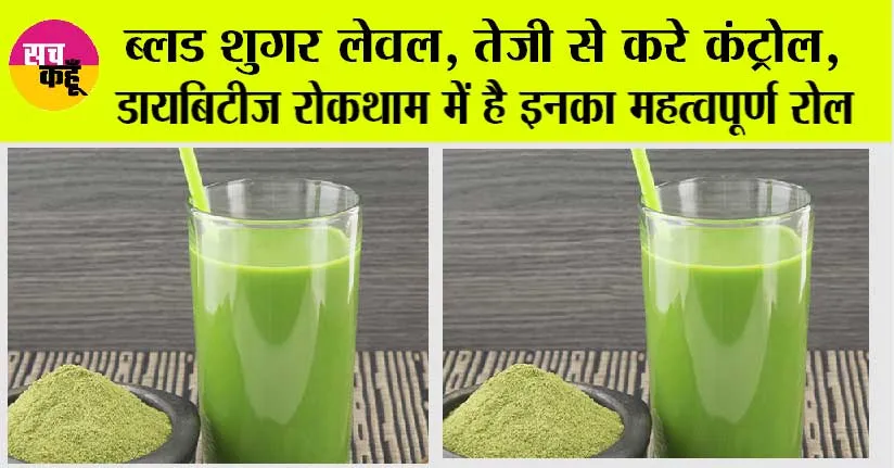 Juice For Control Diabetes: इंसुलिन से भरे हैं ये 4 ग्रीन जूस, पीते ही तबीयत हो जाएगी हरी