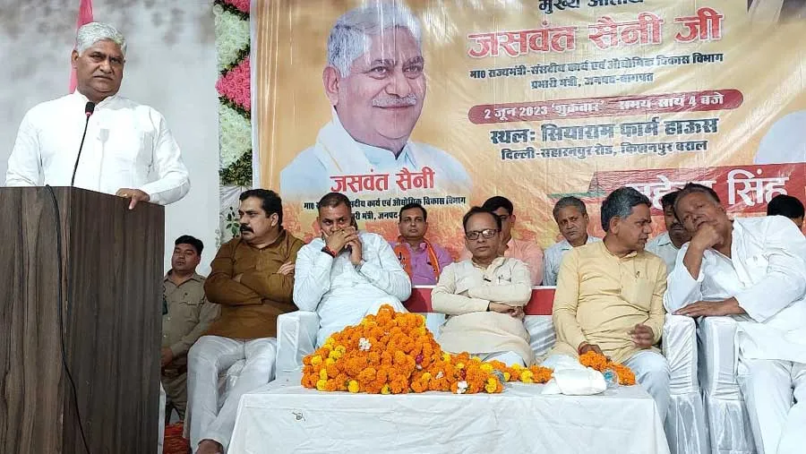 9 साल में केन्द्र सरकार की उपलब्धियों से जुड़े लोग- जसवंत सैनी