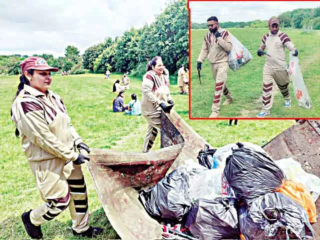 लंदन में छाया Saint MSG का Cleanliness Campaign, साध-संगत ने रोपे 100 पौधे