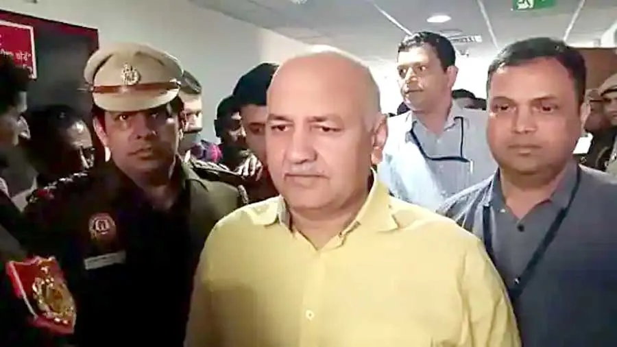 मनीष सिसोदिया को पत्नी से मिलने की इजाजत