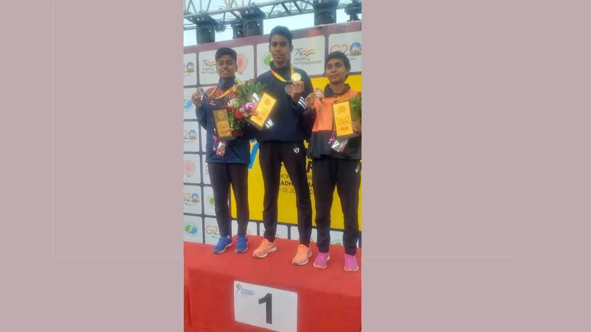 66 वें नेशनल स्कूल गेम्स, राजस्थान के खिलाड़ियों की 2 गोल्ड और 2 सिल्वर मैडल के साथ शानदार शुरुआत