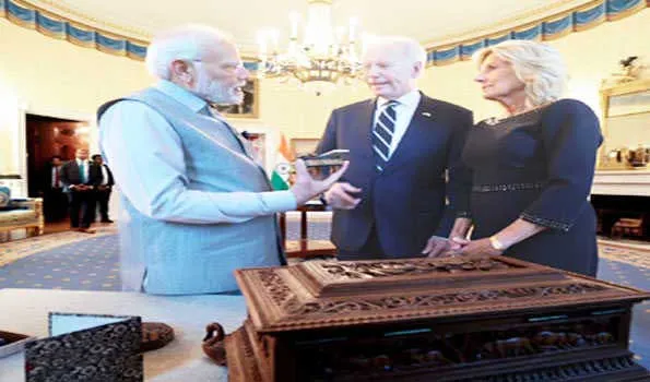 PM Modi US Visit: व्हाइट हाउस में प्रधानमंत्री मोदी का शानदार स्वागत