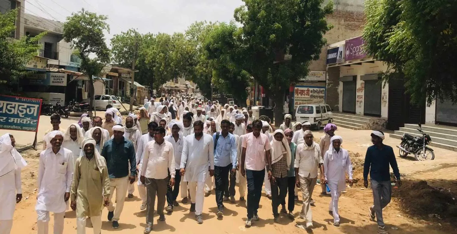 किसान सभा नौजवान सभा ने सांसद और विधायक के घर का किया घेराव