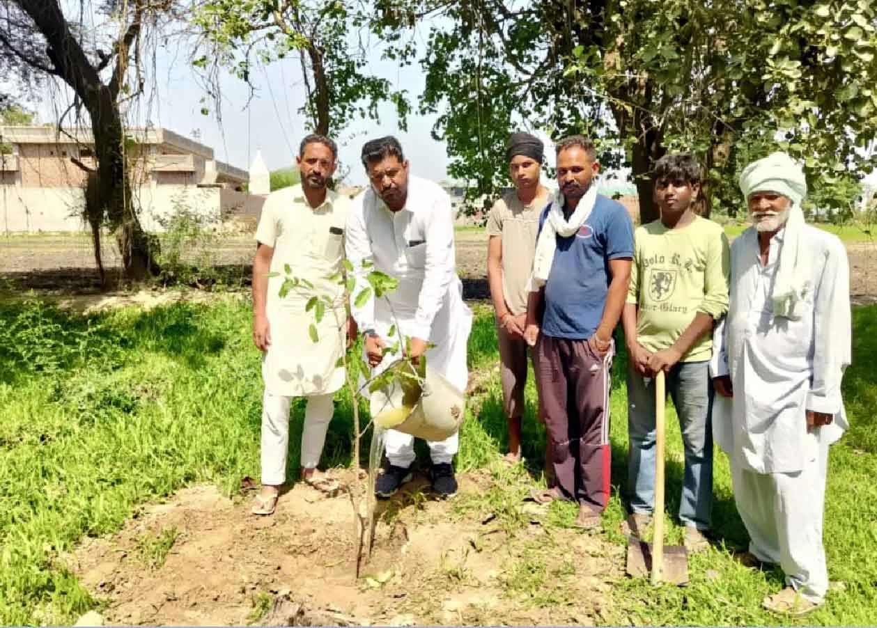 संदीप सिंह धोला का पर्यावरण बचाने को संकल्प