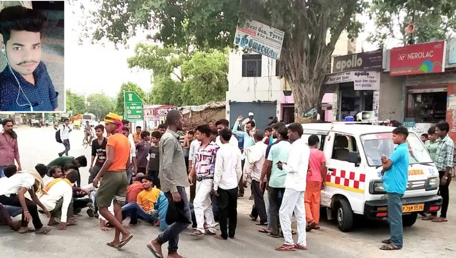 इलाज के लिए ले जाते समय युवक की मौत पत्नी ने लगाया जहर देकर मारने का आरोप