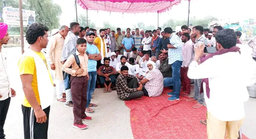 गोवंश रक्षकों ने आधा दर्जन गोवंशों को छुड़वाया, तस्कर भागने में कामयाब