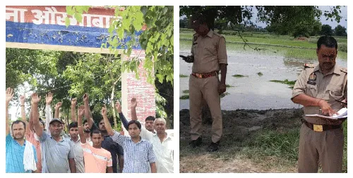 जमीनी विवाद को लेकर दो पक्षों में जमकर चले लाठी-डंडे