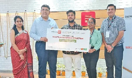 बीएफजीआई के विद्यार्थियों ने राष्ट्रीय स्तरीय हैकाथोन में हासिल किया पहला स्थान