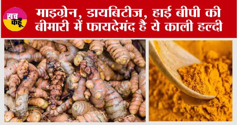 Black Turmeric: माइग्रेन, डायबिटीज, हाई बीपी की बीमारी में फायदेमंद है ये काली हल्दी