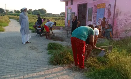 दस्तक अभियान : चलाया गया विशेष सफाई अभियान 