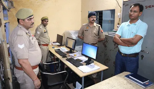 बुलन्दशहर: एसएसपी ने किया औचक निरीक्षण, संबंधित अधिकारियों को दिए आवश्यक दिशा निर्देश