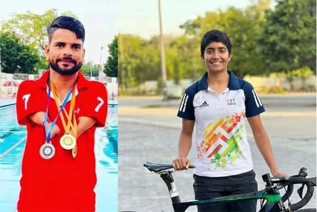 अंतर्राष्ट्रीय साइक्लिस्ट मोनिका जाट और नेशनल पैरा स्वीमर पंकज होंगे डिस्ट्रिक्ट इलेक्शन आइकन