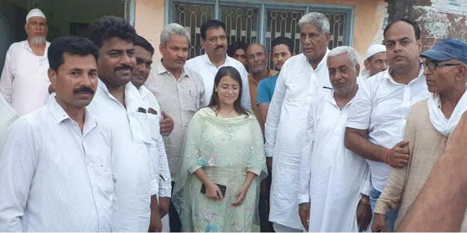 खादर के किसानों की पीड़ा से रूबरू हुए भाजपा एमएलसी