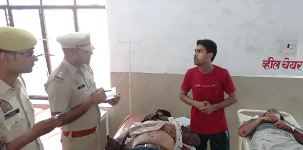 पिकअप की टक्कर से मामा की मौत, भांजी घायल