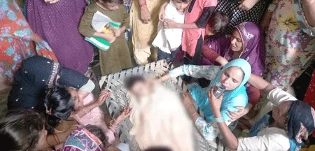 गड्ढे में भरे बारिश के पानी में समाया चार वर्षीय मासूम, मौत