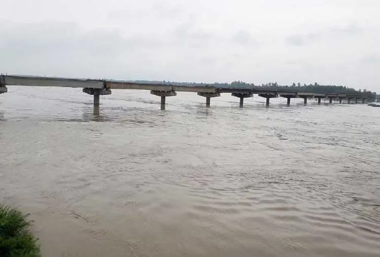 कैराना में यमुना के जलस्तर में 45 सेंटीमीटर की वृद्धि