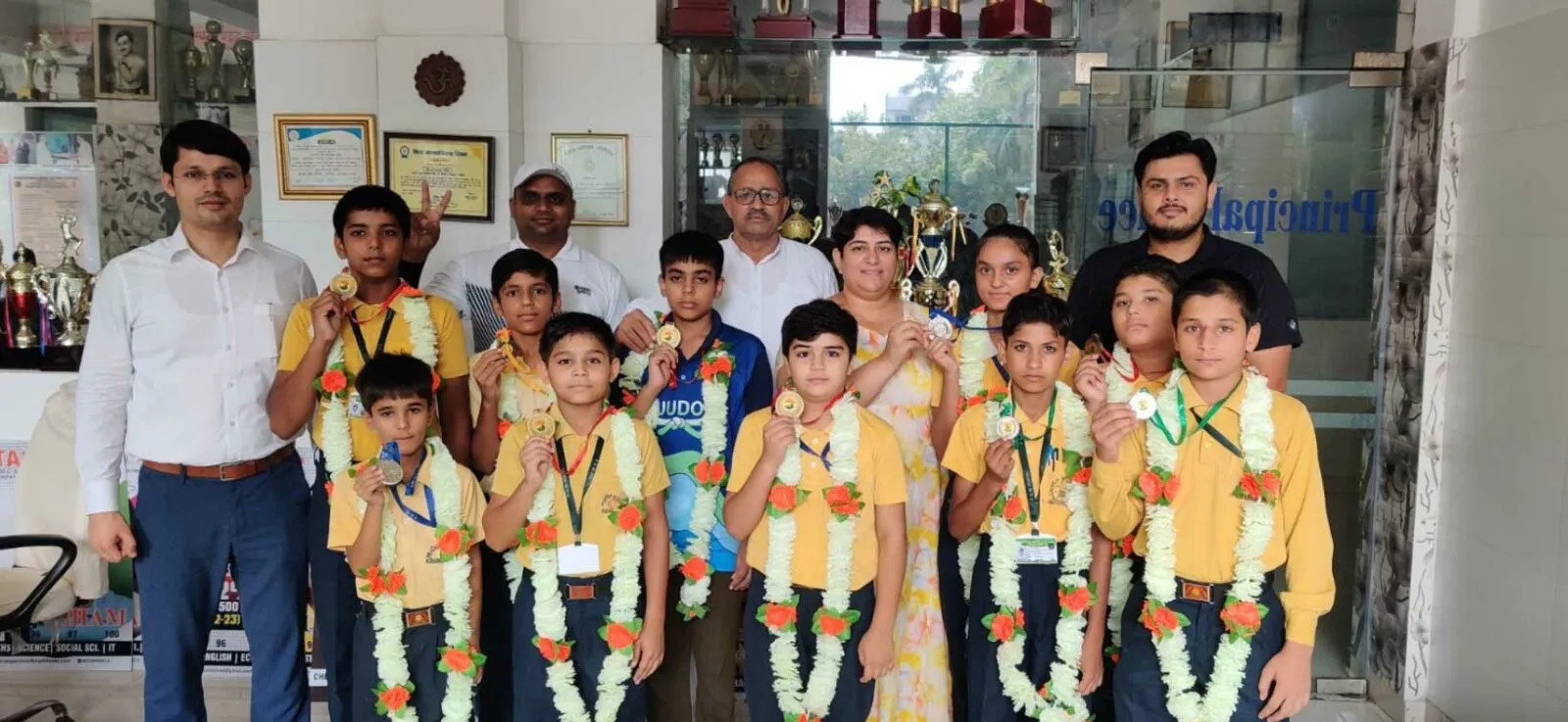 कुराश चैम्पियनशिप में प्रताप स्कूल के खिलाड़ियों ने 11 पदक जीते
