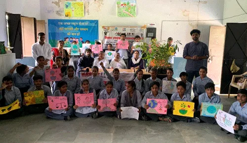वर्षा जल संरक्षण के प्रति किया जागरूक