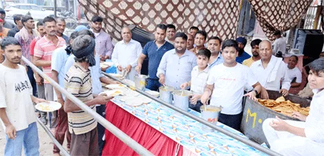 मित्तल परिवार ने योगी राम मित्तल इन्सां की याद में लगाया लंगर