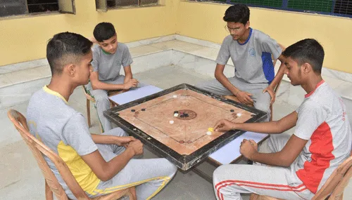 ज्ञानस्थली में हुआ इंडोर खेल प्रतियोगिताओं का आयोजन