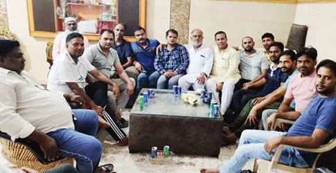 नगर पंचायत मीरापुर के सभासदो की बैठक का आयोजन