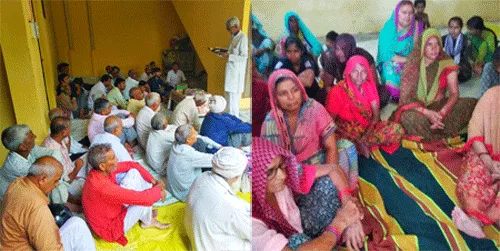 ग्राम हिंगवाड़ा में बजा राम नाम का डंका