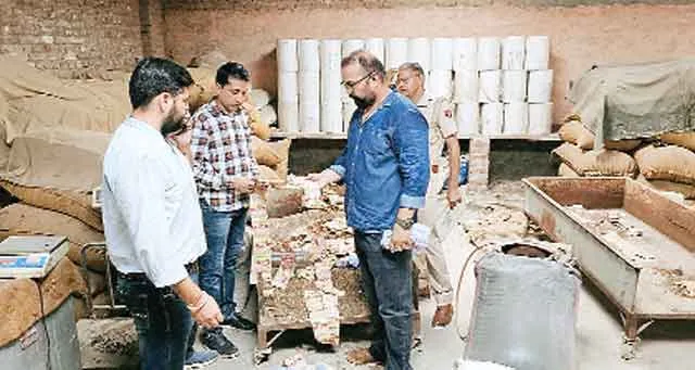 Tobacco Free Youth Campaign: सूरतगढ़ में तंबाकू फेक्ट्री पर छापा, करीब 10 हजार किलो तंबाकू सीज