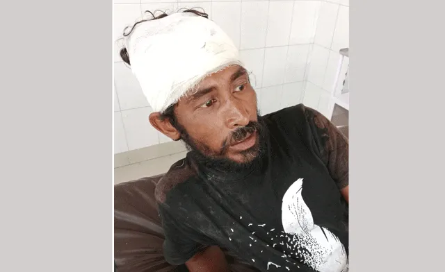 बच्चे को पड़ोसियों के बच्चे ने पीटा