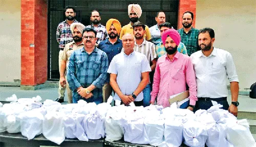 41 किग्रा हेरोइन के साथ 3 तस्कर दबोचे