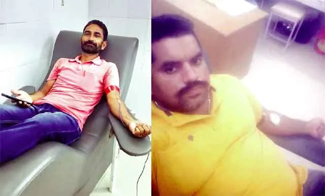 डेरा सच्चा सौदा के श्रद्धालुओं ने रक्तदान कर इलाज में किया सहयोग