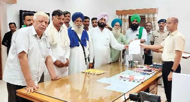 गंगनहर को पानी नहीं मिलने पर, किसान संगठनों की प्रशासन को चेतावनी