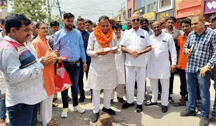 हांसी में विधायक ने पांच विकास परियोजनाओं का किया शिलान्यास