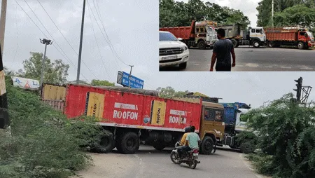 हिसार में किसान व पुलिस आमने-सामने, स्थिति तनावपूर्ण