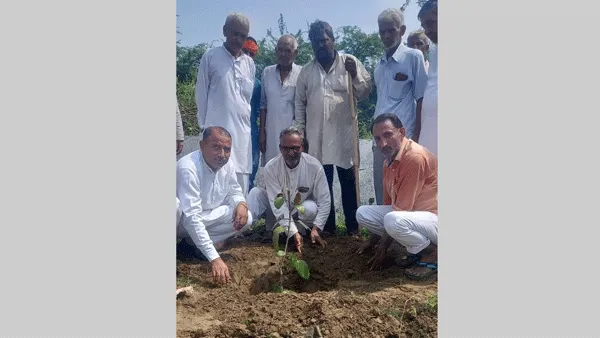 पर्यावरण को बचाने के लिए पेड़ पौधे लगाना जरूरी राजवीर
