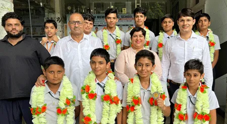 जिला बॉक्सिंग चैम्पियनशिप में प्रताप स्कूल खरखौदा के खिलाड़ियों ने 15 पदक जीते
