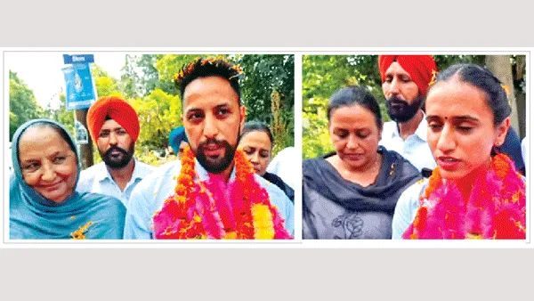 पंजाब पुलिस दंपति ने कनाडा में गाड़े सफलता और बेमिसाल जीत के झंडे