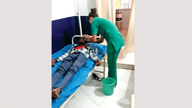 डेरा प्रेमियों ने मोटरसाइकिल सवार घायल युवक को पहुंचाया अस्पताल