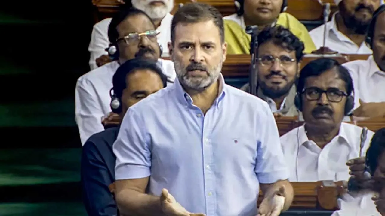 Rahul Gandhi Speech: राहुल गांधी ने लोकसभा में दिया भाषण, केन्द्र सरकार पर जमकर बरसे