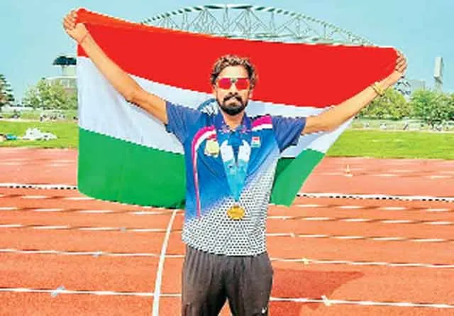 अंतरराष्ट्रीय खेल प्रतियोगिता में जैतसर के रामदेव की दूसरी स्वर्णिम दौड़