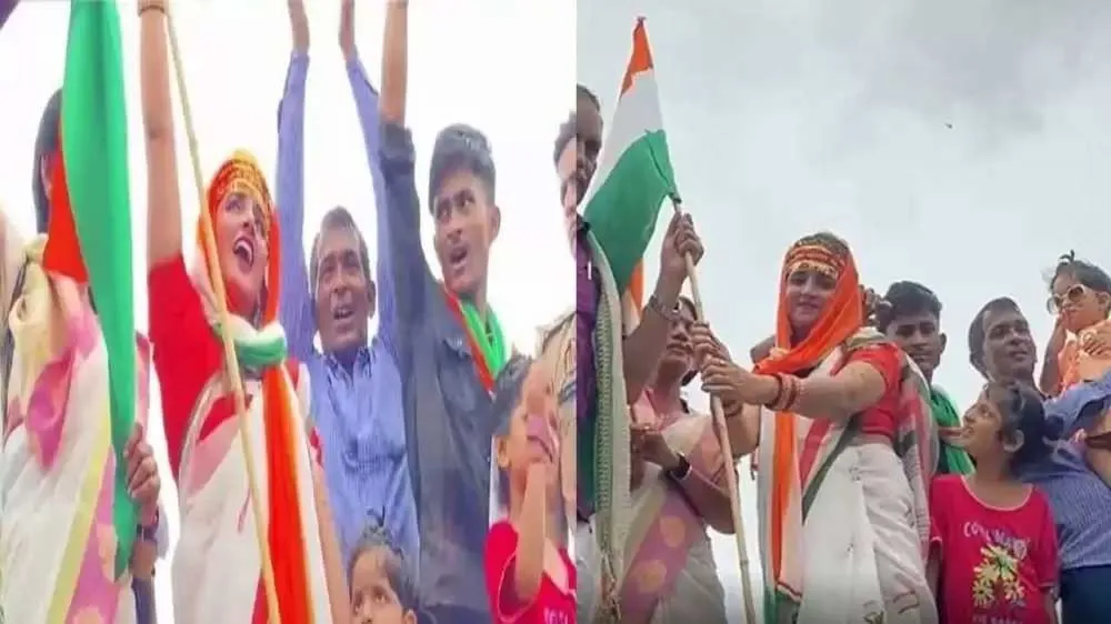 Seema Haider: सीमा हैदर ने फहराया तिरंगा, बोली-हिन्दुस्तान जिंदाबाद, उधर अंजू ने मनाया यौम-ए-आजादी