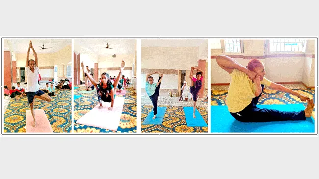 जिलास्तरीय योगा प्रतियोगिता एवं ट्रायल में छाया शाह सतनाम जी शिक्षण संस्थान