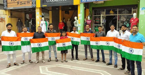 भाजपा ने शुरु किया हर घर तिरंगा अभियान