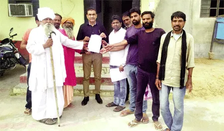 Taranagar News: भूमाफियाओं का कब्जा, सौंपा ज्ञापन