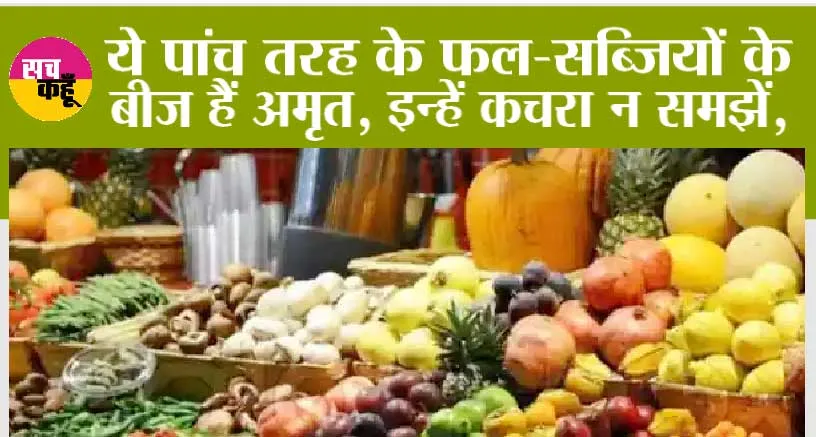 Vegetable Seeds Benefits: ये पांच तरह के फल-सब्जियों के बीज हैं अमृत, इन्हें कचरा न समझें, खाने से सेहत को मिलता है भरपूर पोषण