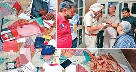 सूने घर में चोरों ने बोला धावा, सामान चोरी