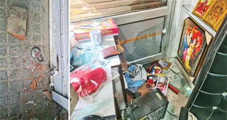 अबोहर के बस स्टैंड बाजार में चोरों ने तीन दुकानों के ताले तोड़ने का किया प्रयास