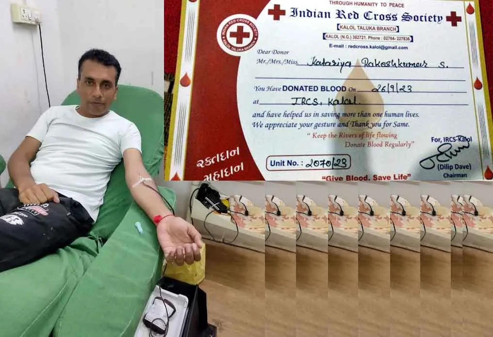 अहमदाबाद, गुजरात के सेवादार ने 54 वीं बार किया ये सराहनीय कार्य