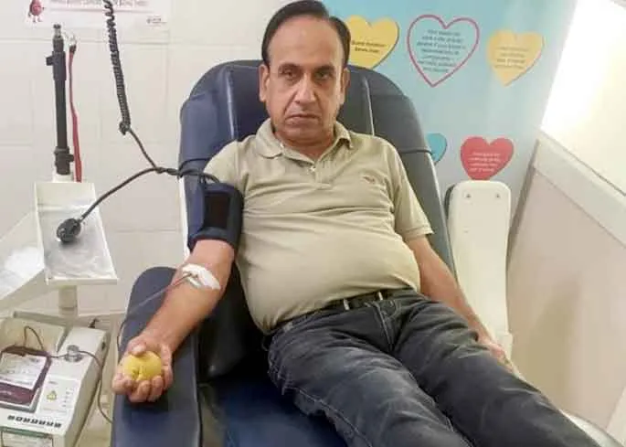 महापरोपकार माह की खुशी में दिनेश कुमार ने किया ये अनोखा काम