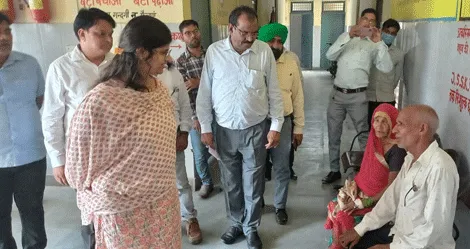 एसडीएम ने ऊँचागांव सीएचसी का किया औचक निरीक्षण