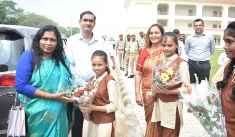 अटल आवासीय विद्यालय का आज आयुक्त मेरठ मण्डल, मेरठ व डीएम के साथ स्थलीय निरीक्षण किया